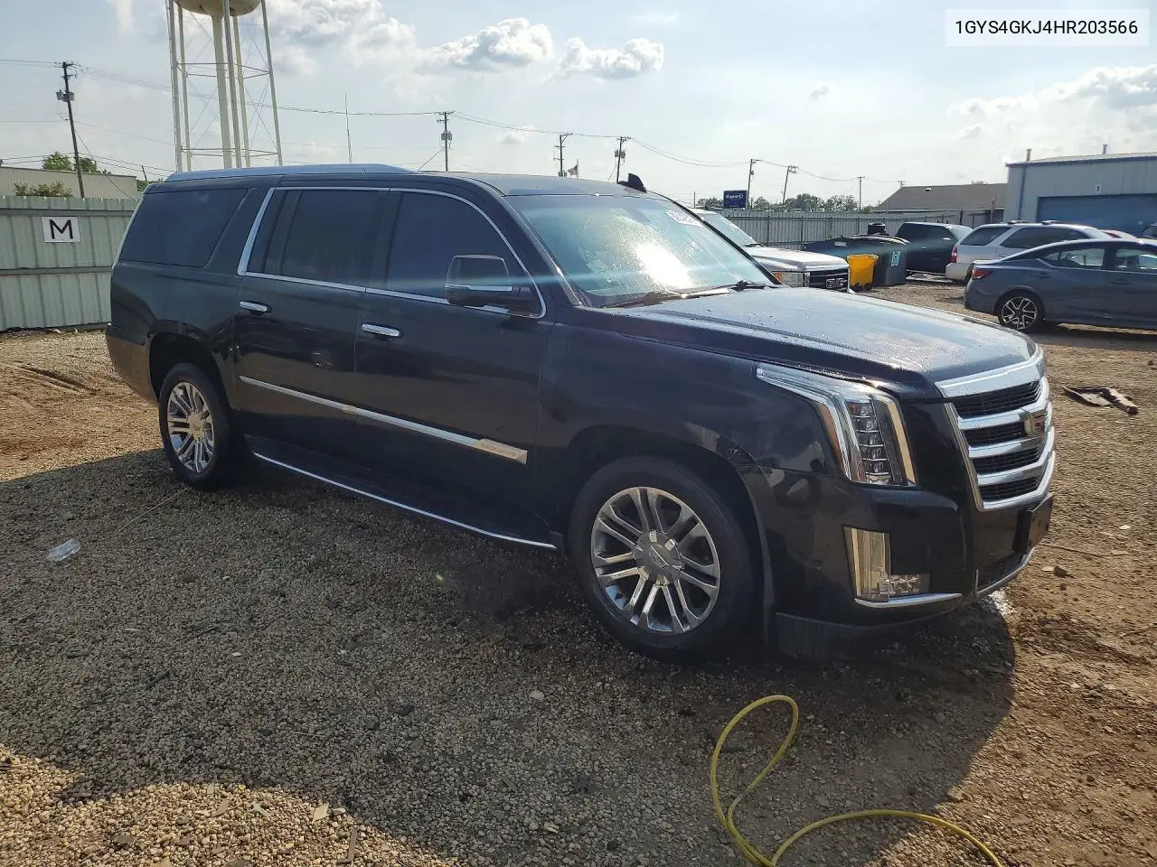 2017 Cadillac Escalade Esv VIN: 1GYS4GKJ4HR203566 Lot: 59142516