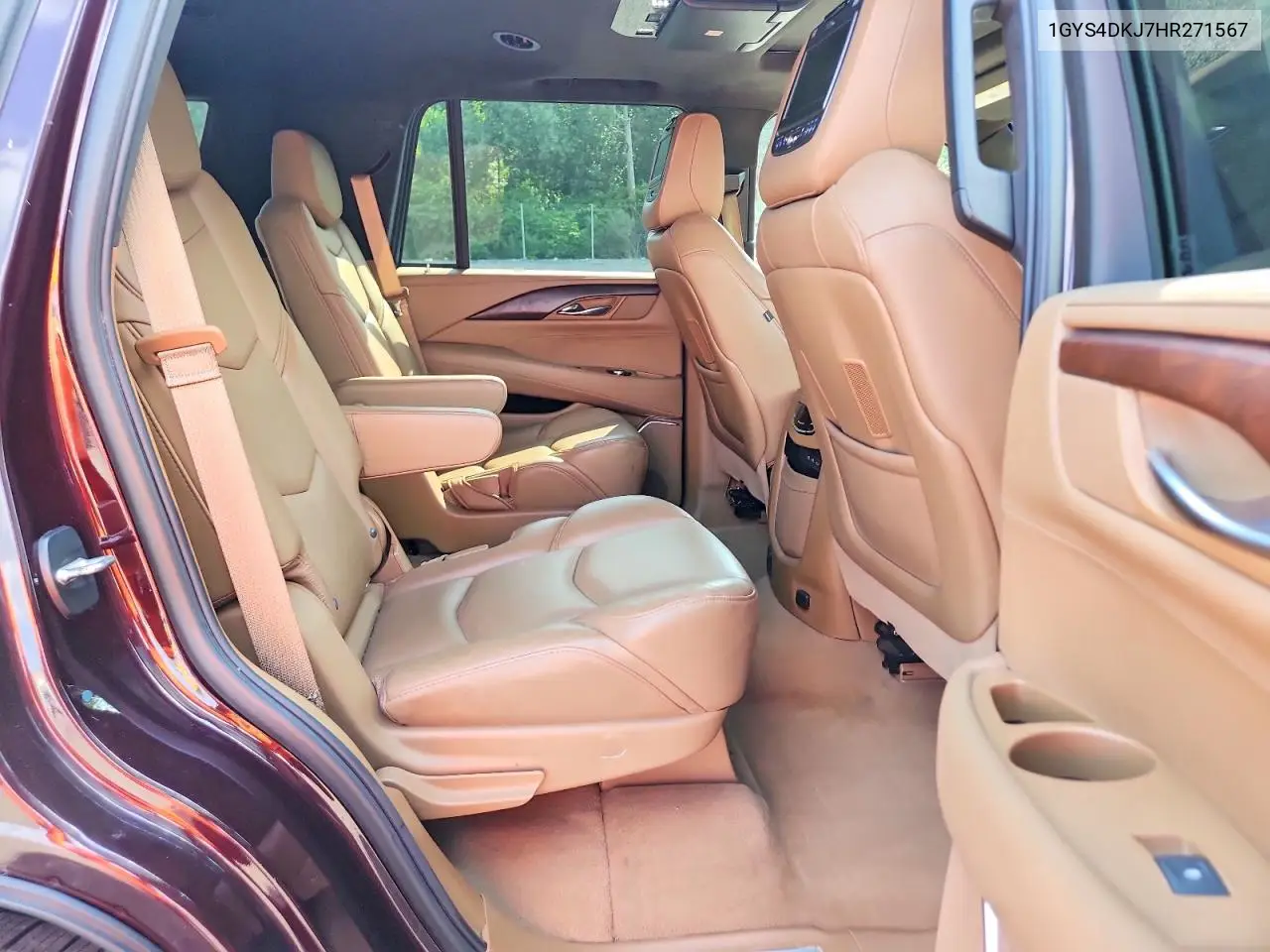 2017 Cadillac Escalade Platinum VIN: 1GYS4DKJ7HR271567 Lot: 59811376