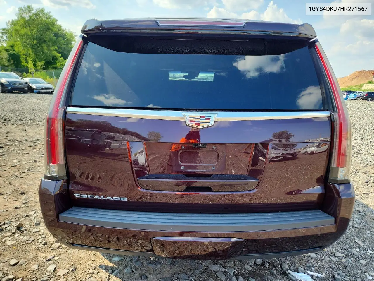2017 Cadillac Escalade Platinum VIN: 1GYS4DKJ7HR271567 Lot: 59811376