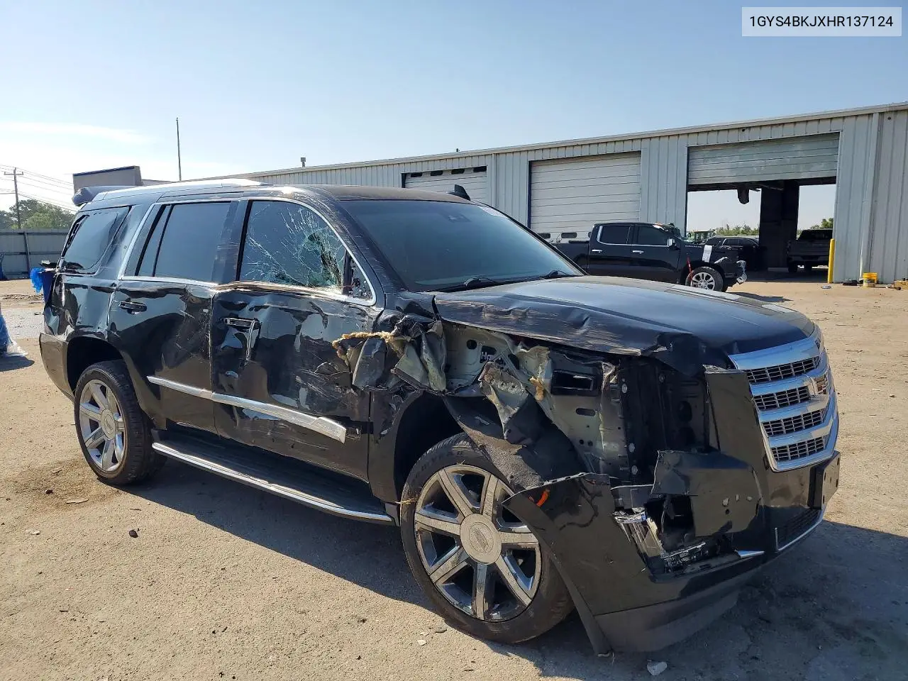 2017 Cadillac Escalade Luxury VIN: 1GYS4BKJXHR137124 Lot: 60103806