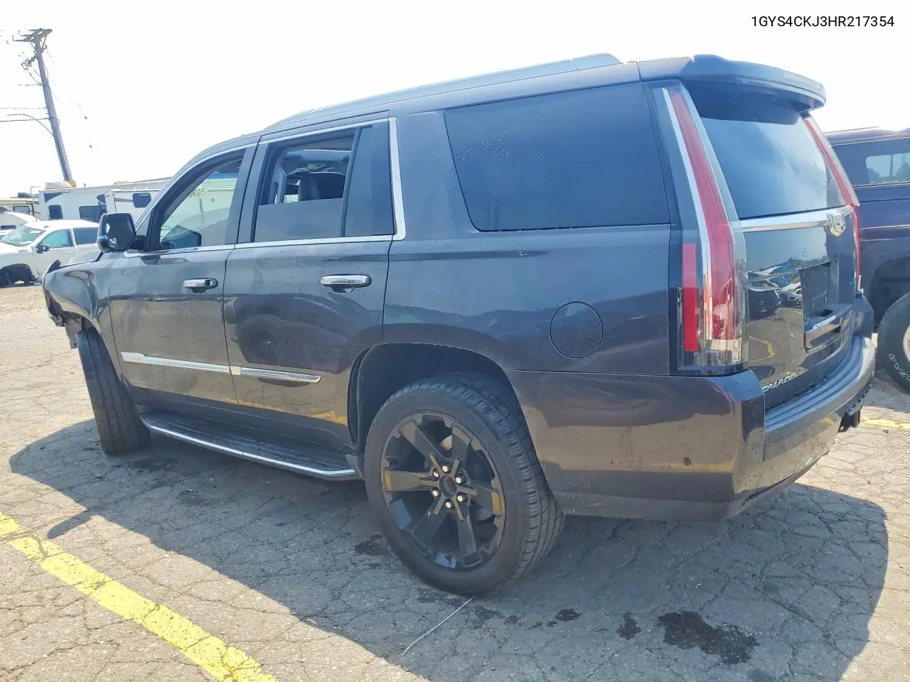 2017 Cadillac Escalade Premium Luxury VIN: 1GYS4CKJ3HR217354 Lot: 60865206