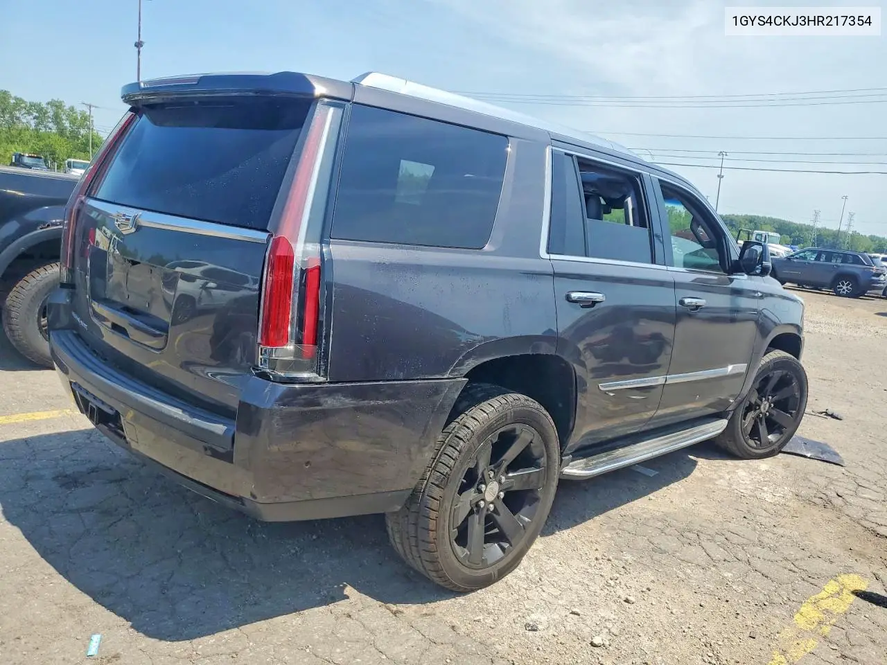 2017 Cadillac Escalade Premium Luxury VIN: 1GYS4CKJ3HR217354 Lot: 60865206