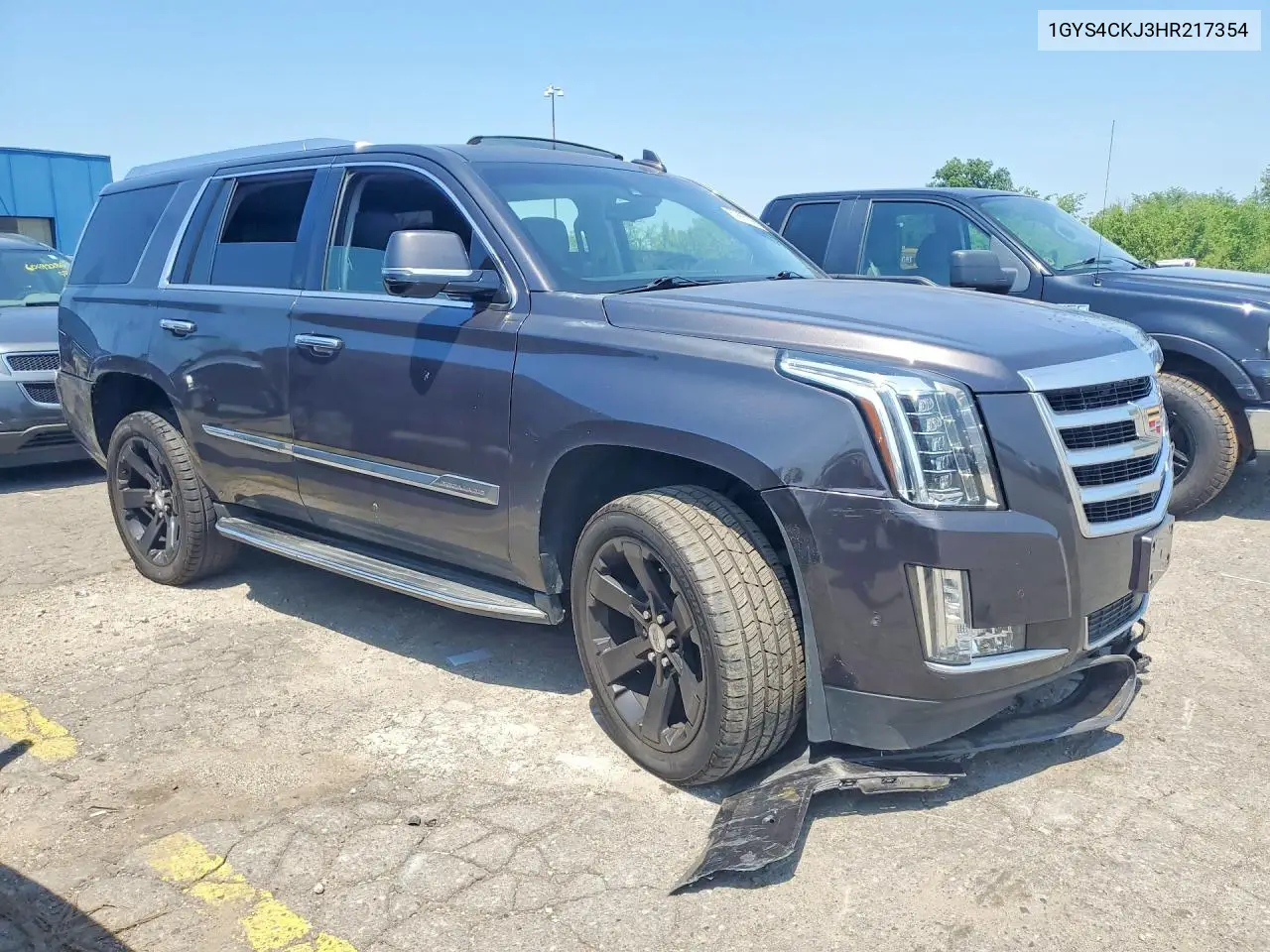 2017 Cadillac Escalade Premium Luxury VIN: 1GYS4CKJ3HR217354 Lot: 60865206
