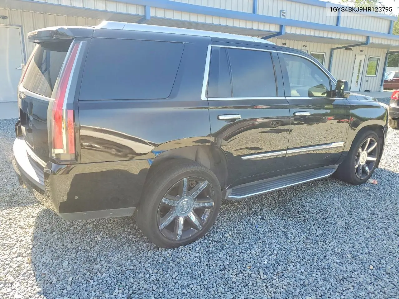 2017 Cadillac Escalade Luxury VIN: 1GYS4BKJ9HR123795 Lot: 60944376