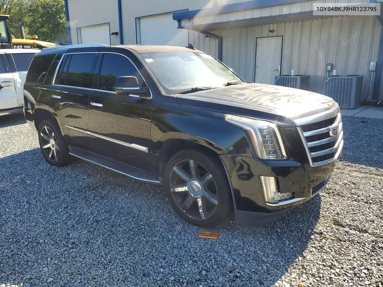 2017 Cadillac Escalade Luxury VIN: 1GYS4BKJ9HR123795 Lot: 60944376