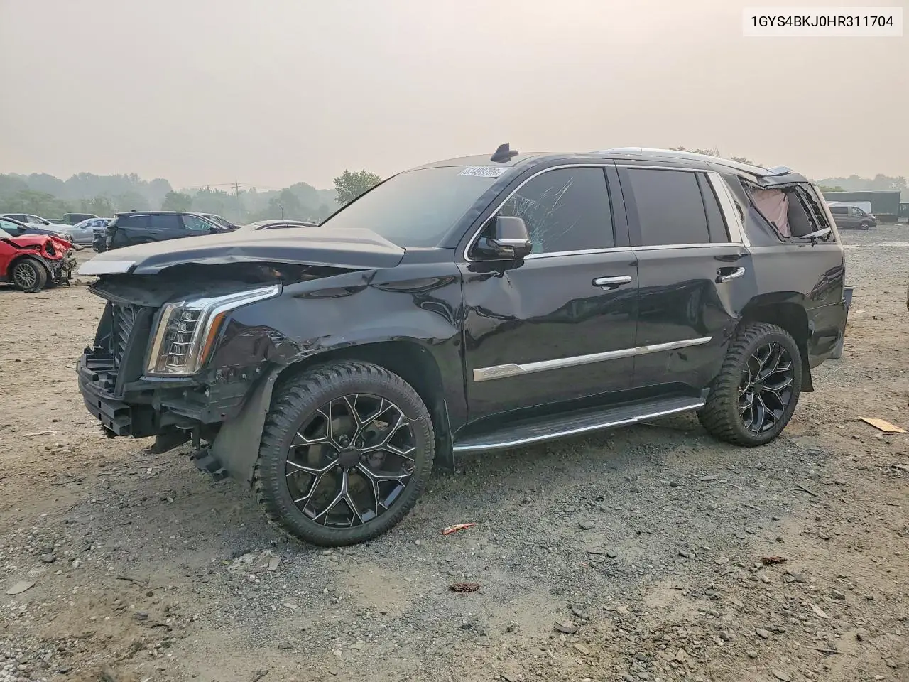 2017 Cadillac Escalade Luxury VIN: 1GYS4BKJ0HR311704 Lot: 61498706