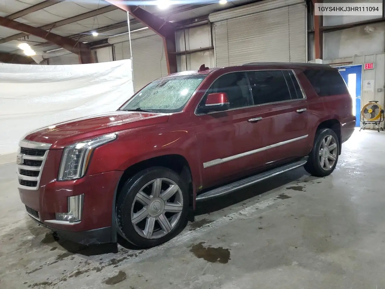1GYS4HKJ3HR111094 2017 Cadillac Escalade Esv Luxury