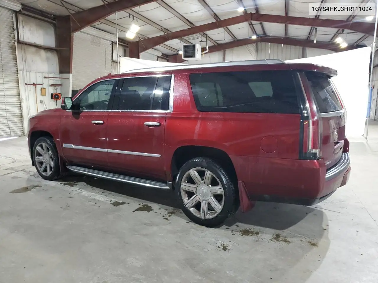 1GYS4HKJ3HR111094 2017 Cadillac Escalade Esv Luxury