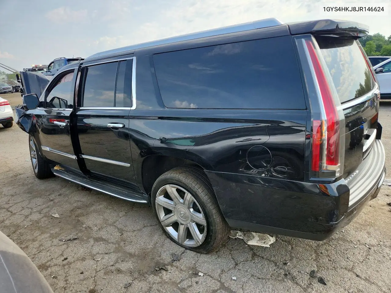 2018 Cadillac Escalade Esv Luxury VIN: 1GYS4HKJ8JR146624 Lot: 58906146