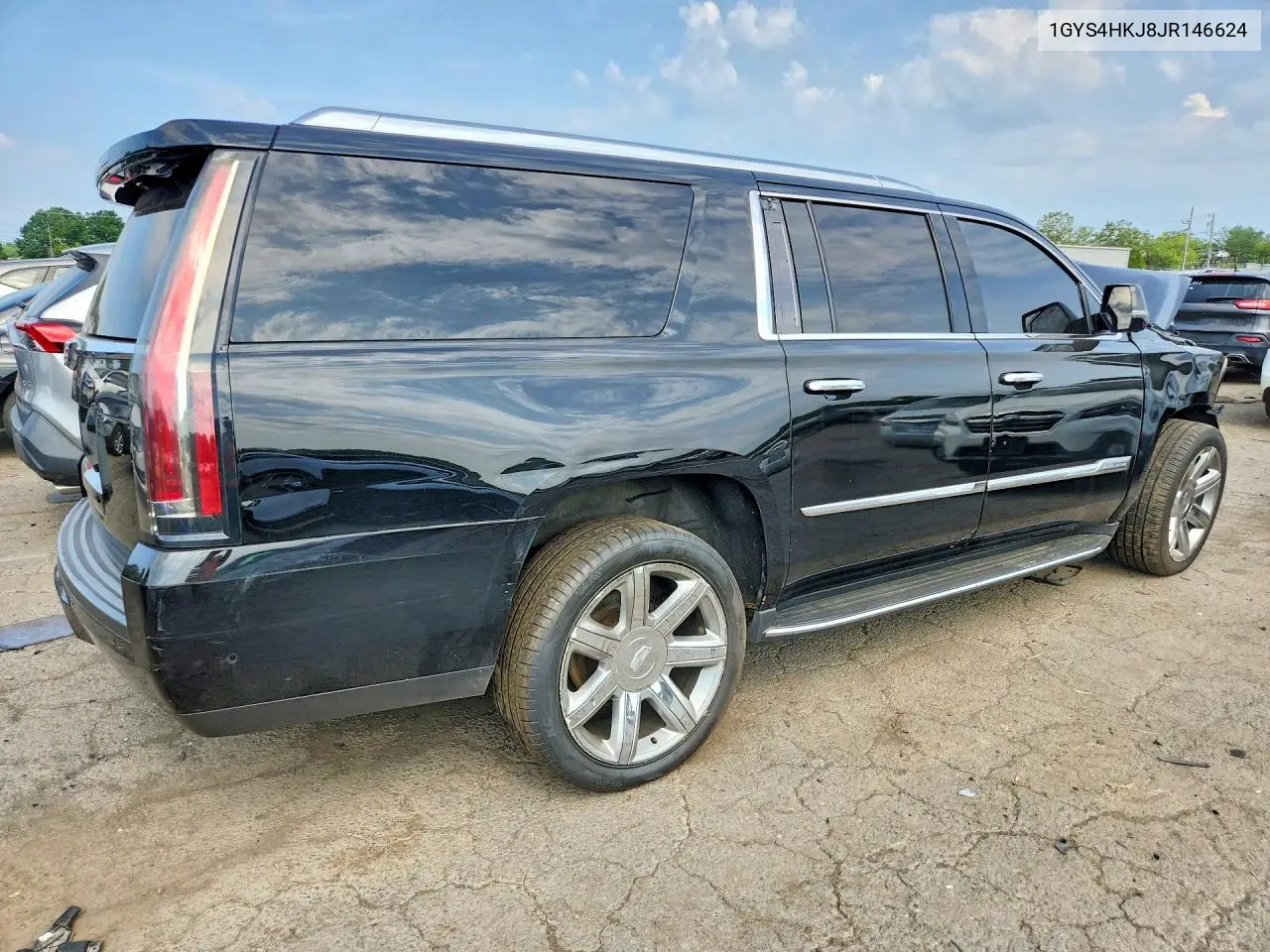 2018 Cadillac Escalade Esv Luxury VIN: 1GYS4HKJ8JR146624 Lot: 58906146