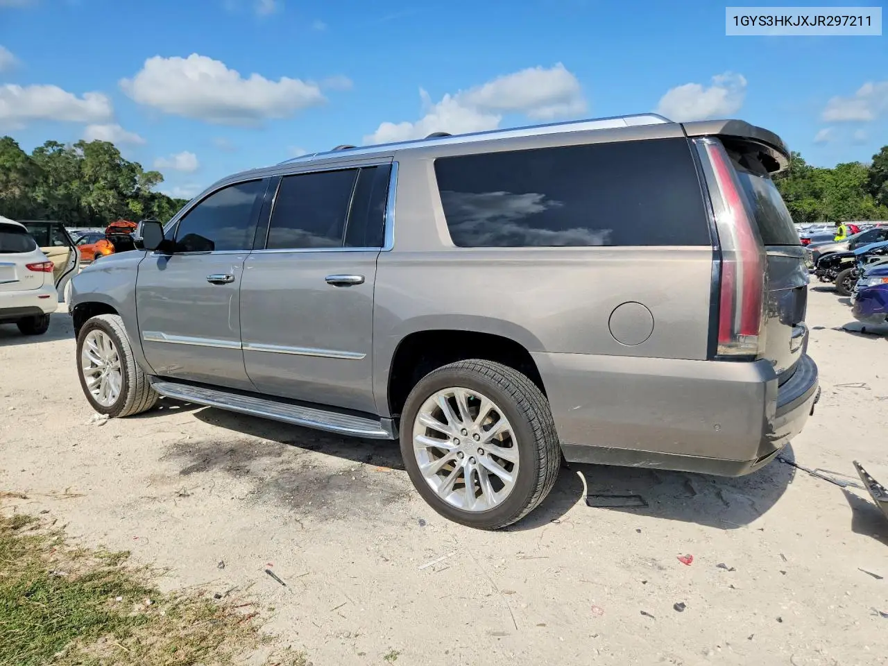 2018 Cadillac Escalade Esv Luxury VIN: 1GYS3HKJXJR297211 Lot: 60050166