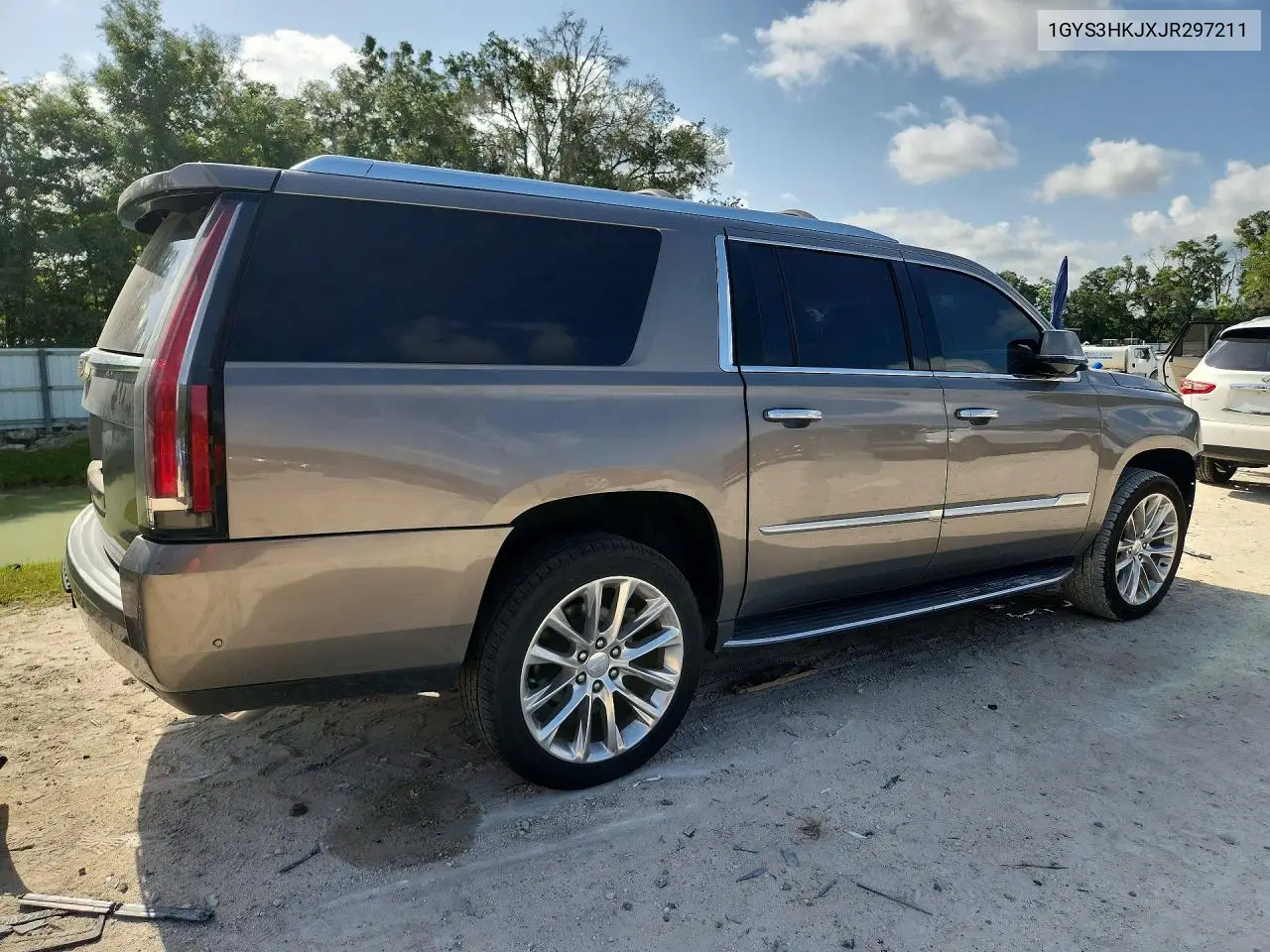 2018 Cadillac Escalade Esv Luxury VIN: 1GYS3HKJXJR297211 Lot: 60050166