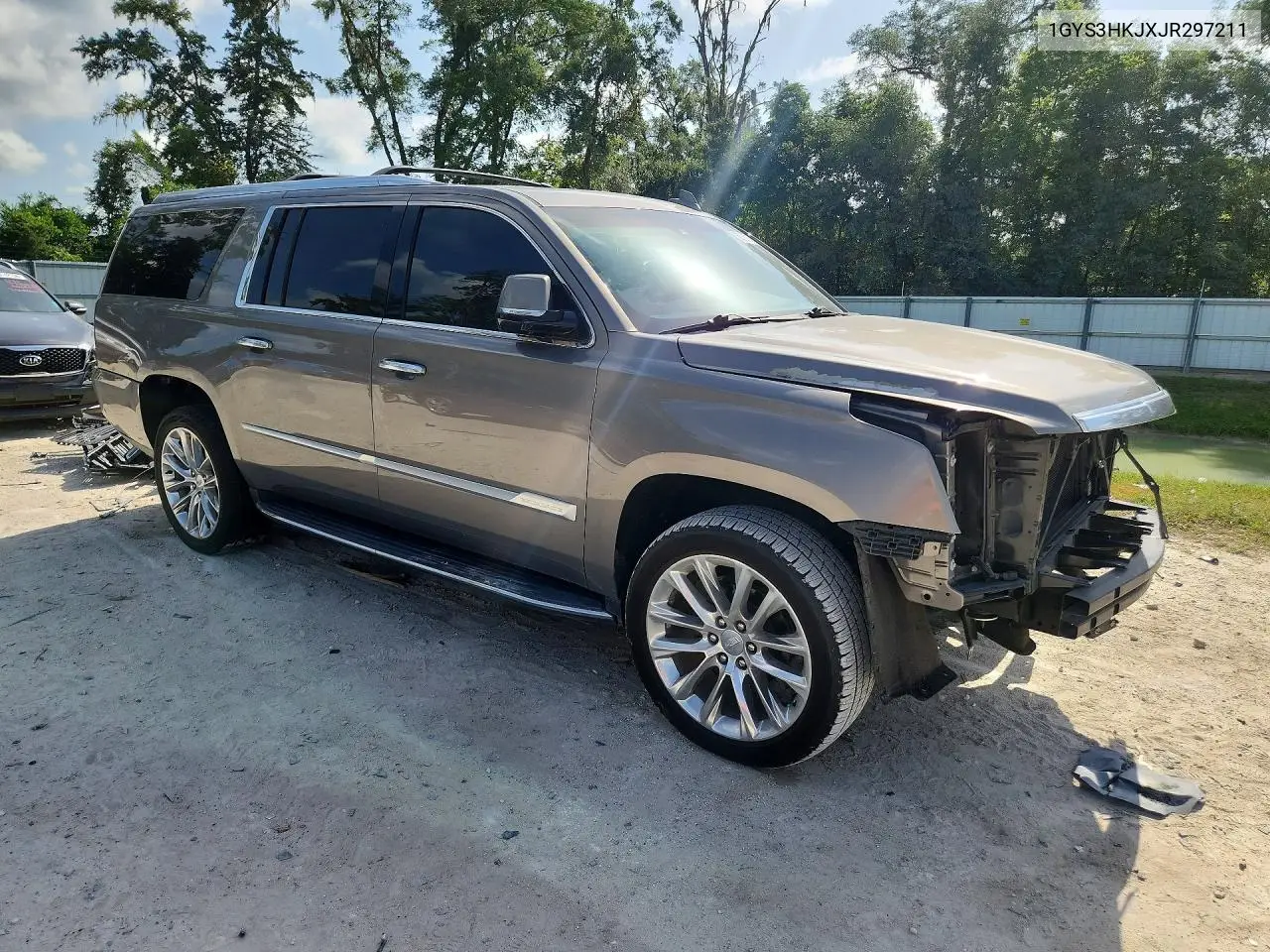 2018 Cadillac Escalade Esv Luxury VIN: 1GYS3HKJXJR297211 Lot: 60050166
