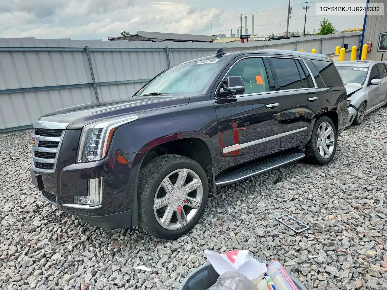 2018 Cadillac Escalade Luxury VIN: 1GYS4BKJ1JR245332 Lot: 60258196