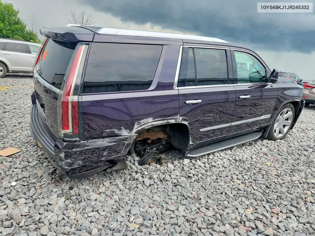 2018 Cadillac Escalade Luxury VIN: 1GYS4BKJ1JR245332 Lot: 60258196