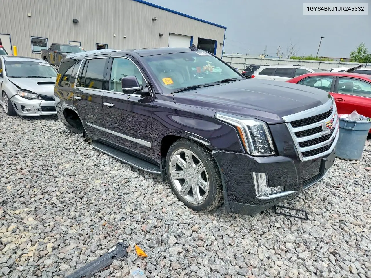 2018 Cadillac Escalade Luxury VIN: 1GYS4BKJ1JR245332 Lot: 60258196