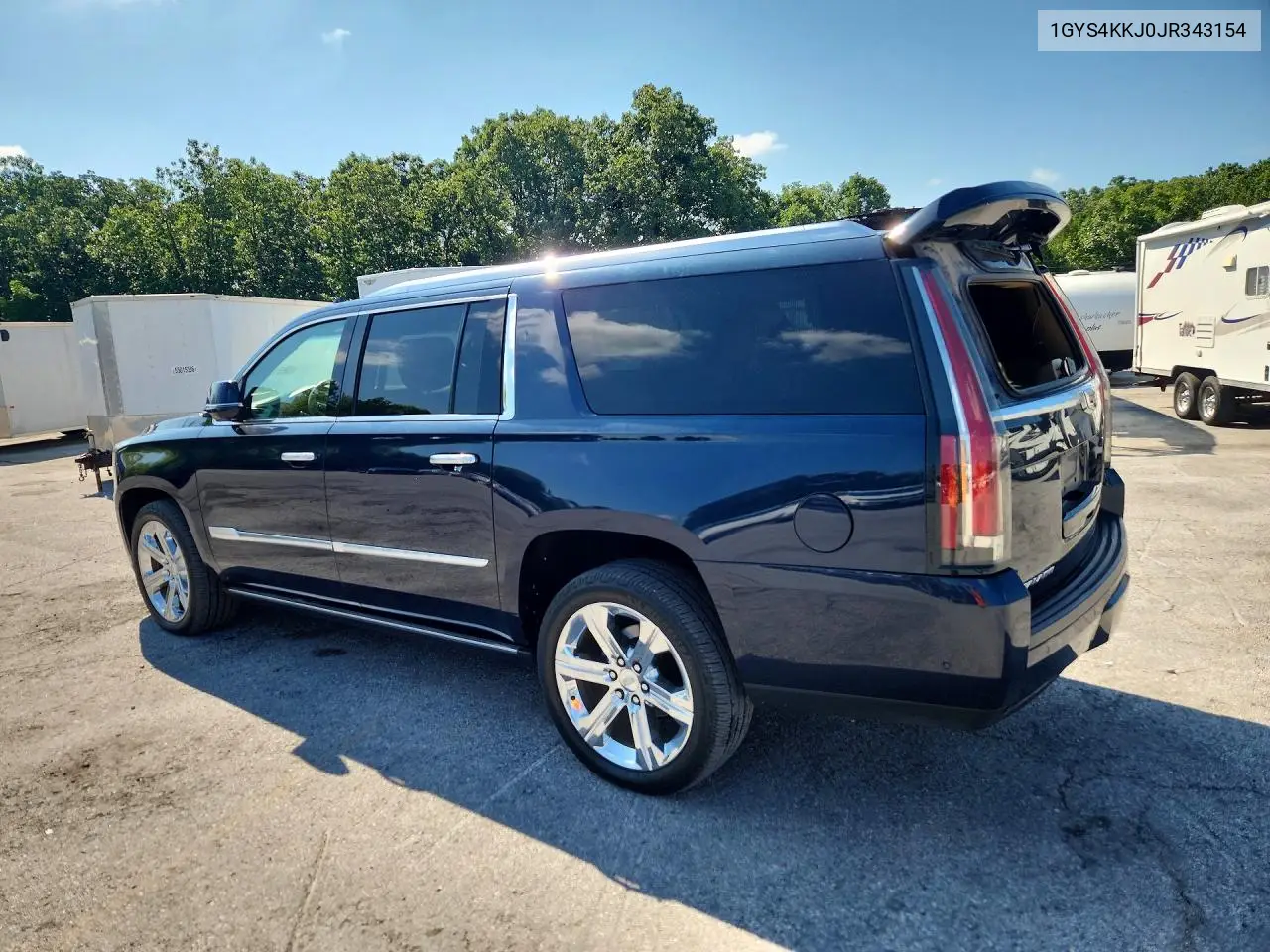 2018 Cadillac Escalade Esv Platinum VIN: 1GYS4KKJ0JR343154 Lot: 60517976