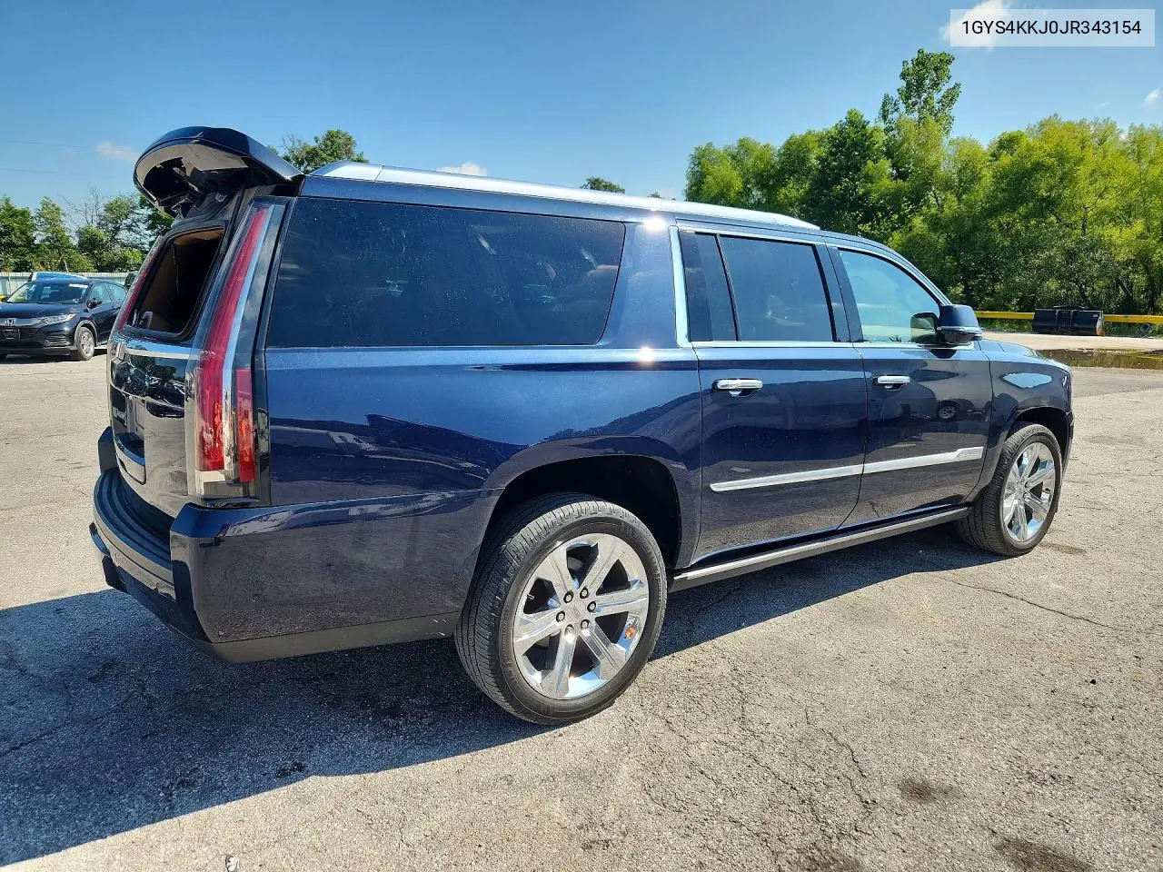 2018 Cadillac Escalade Esv Platinum VIN: 1GYS4KKJ0JR343154 Lot: 60517976