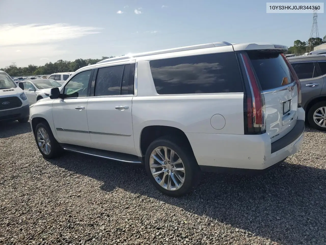 2018 Cadillac Escalade Esv Luxury VIN: 1GYS3HKJ0JR344360 Lot: 60762276