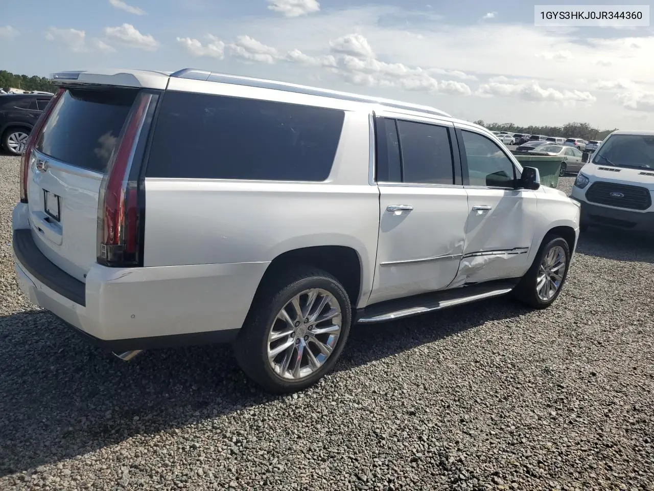 2018 Cadillac Escalade Esv Luxury VIN: 1GYS3HKJ0JR344360 Lot: 60762276