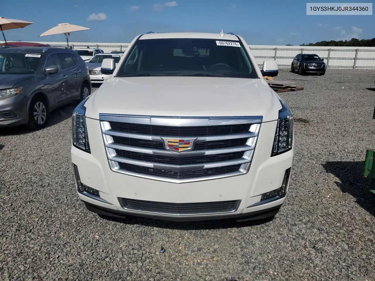 2018 Cadillac Escalade Esv Luxury VIN: 1GYS3HKJ0JR344360 Lot: 60762276