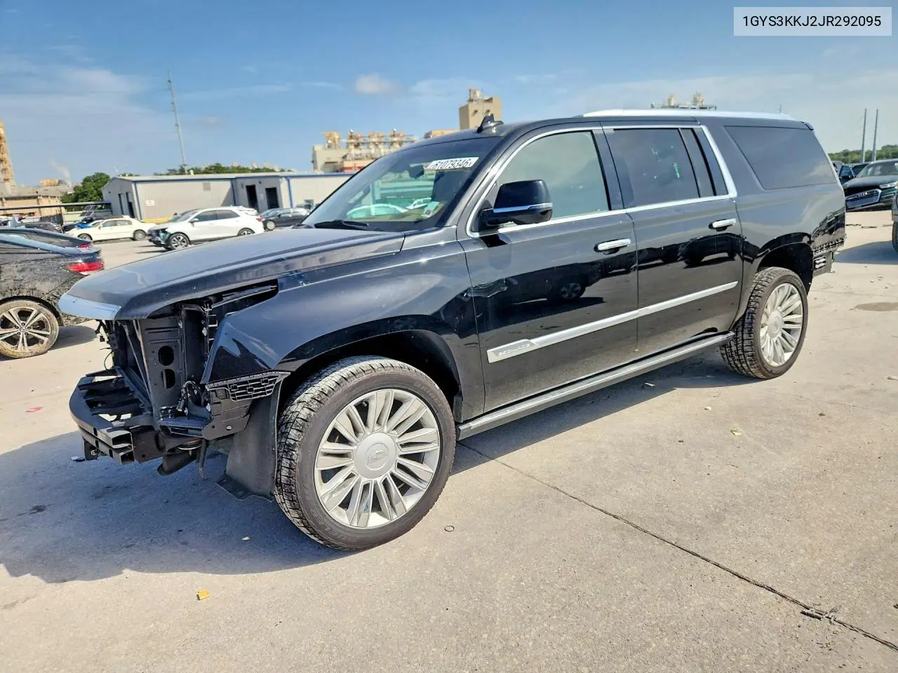 2018 Cadillac Escalade Esv Platinum VIN: 1GYS3KKJ2JR292095 Lot: 61079346