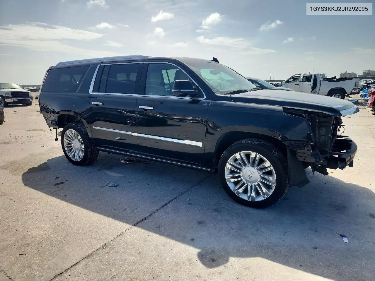 2018 Cadillac Escalade Esv Platinum VIN: 1GYS3KKJ2JR292095 Lot: 61079346