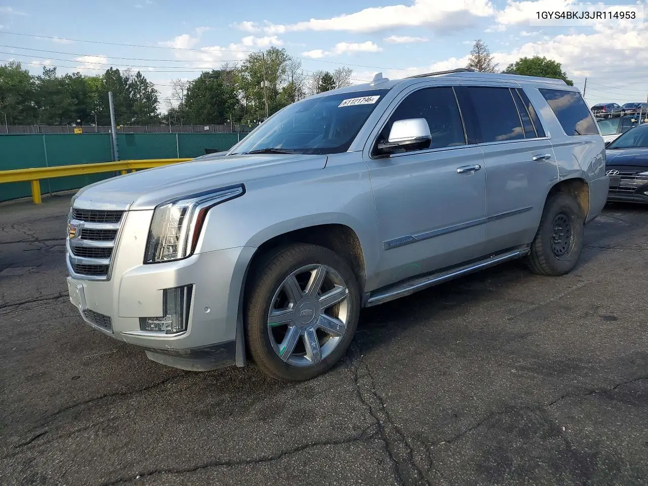 2018 Cadillac Escalade Luxury VIN: 1GYS4BKJ3JR114953 Lot: 61121796