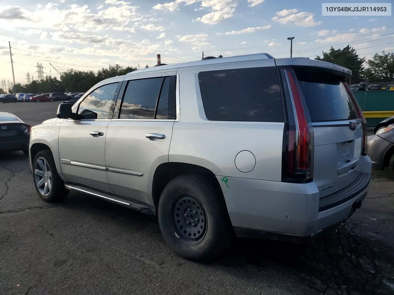 2018 Cadillac Escalade Luxury VIN: 1GYS4BKJ3JR114953 Lot: 61121796