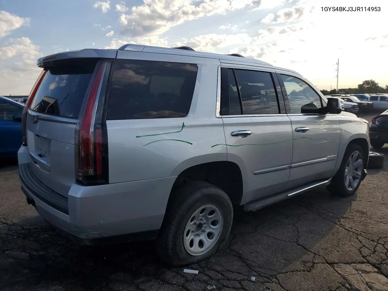 2018 Cadillac Escalade Luxury VIN: 1GYS4BKJ3JR114953 Lot: 61121796