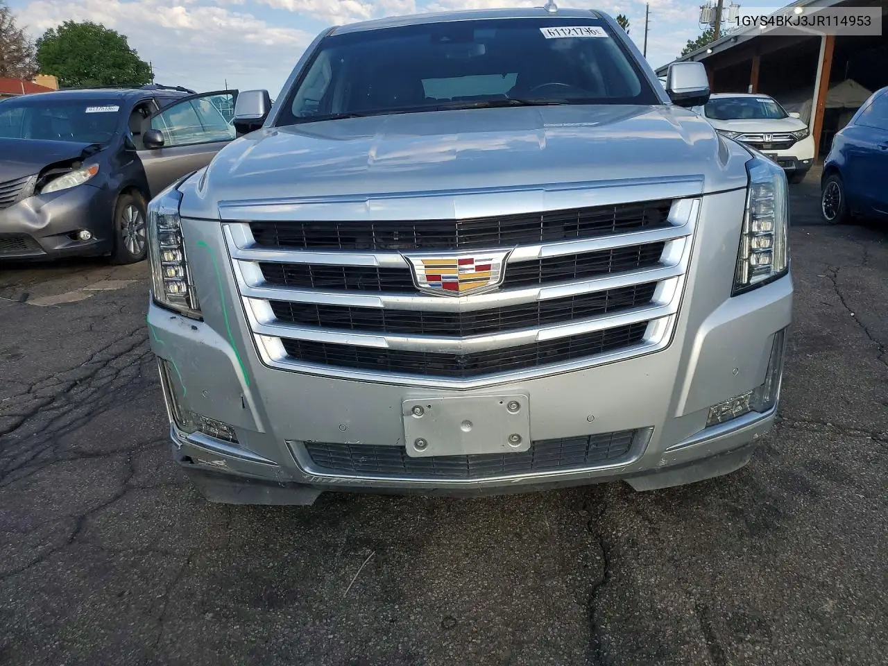 2018 Cadillac Escalade Luxury VIN: 1GYS4BKJ3JR114953 Lot: 61121796