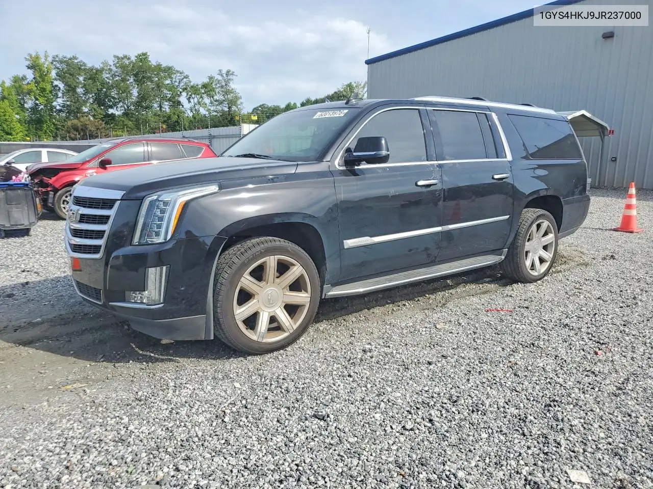 2018 Cadillac Escalade Esv Luxury VIN: 1GYS4HKJ9JR237000 Lot: 62013976