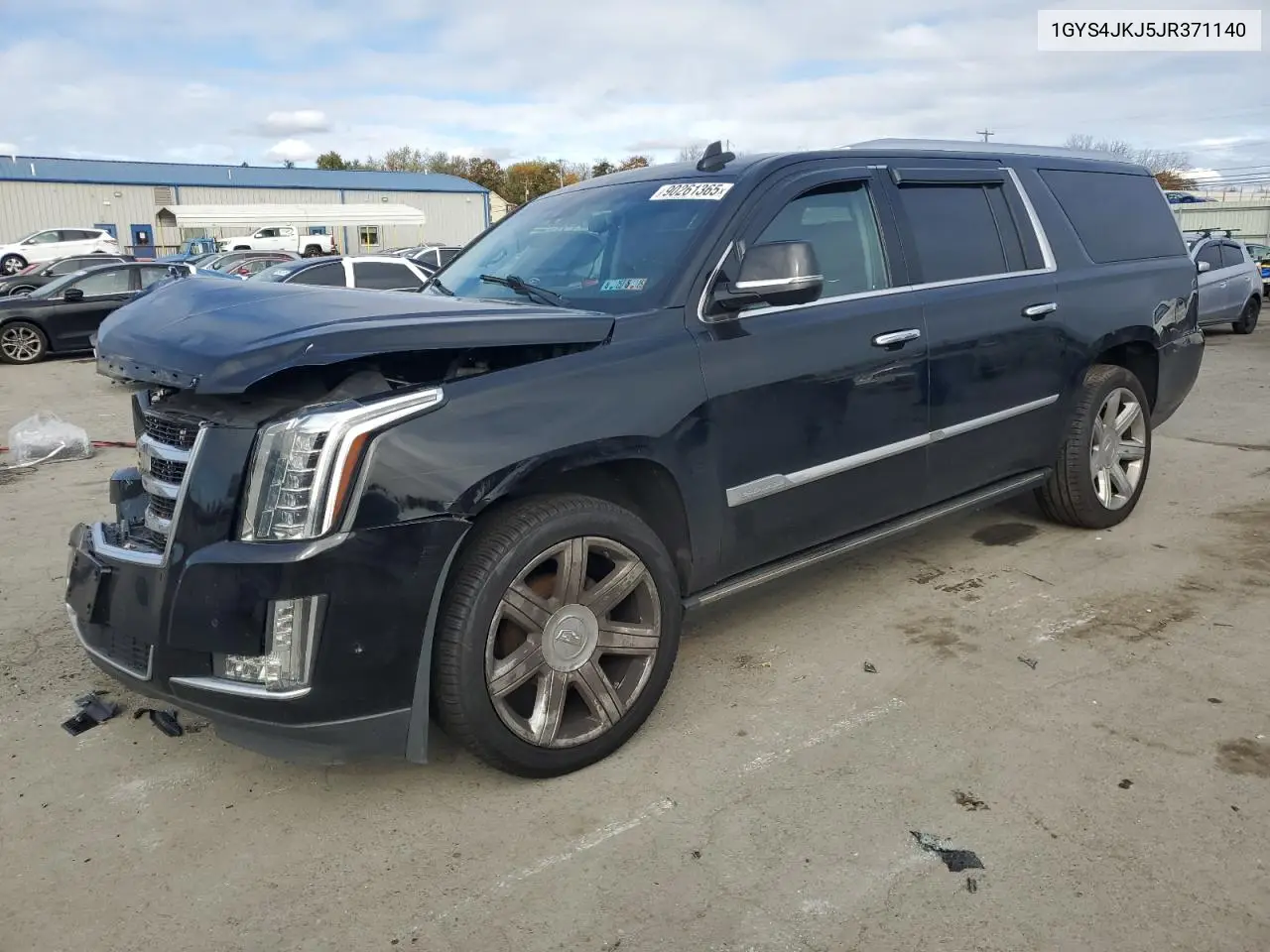 1GYS4JKJ5JR371140 2018 Cadillac Escalade Esv Premium Luxury