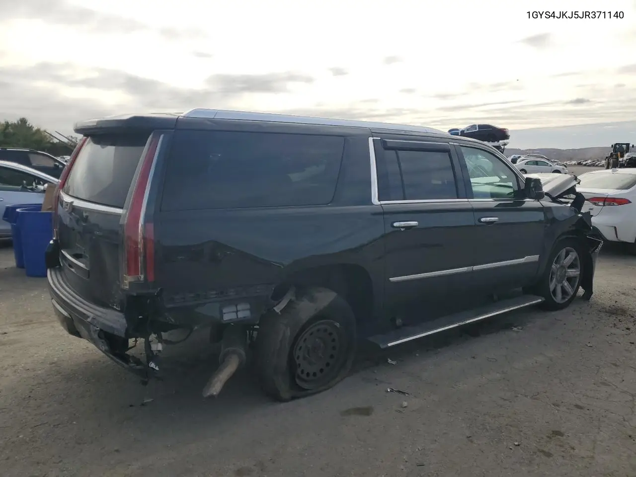 1GYS4JKJ5JR371140 2018 Cadillac Escalade Esv Premium Luxury