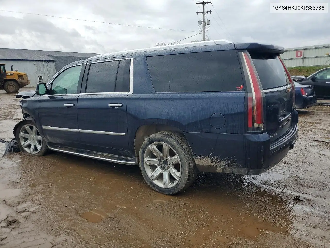 2019 Cadillac Escalade Esv Luxury VIN: 1GYS4HKJ0KR383738 Lot: 50014896