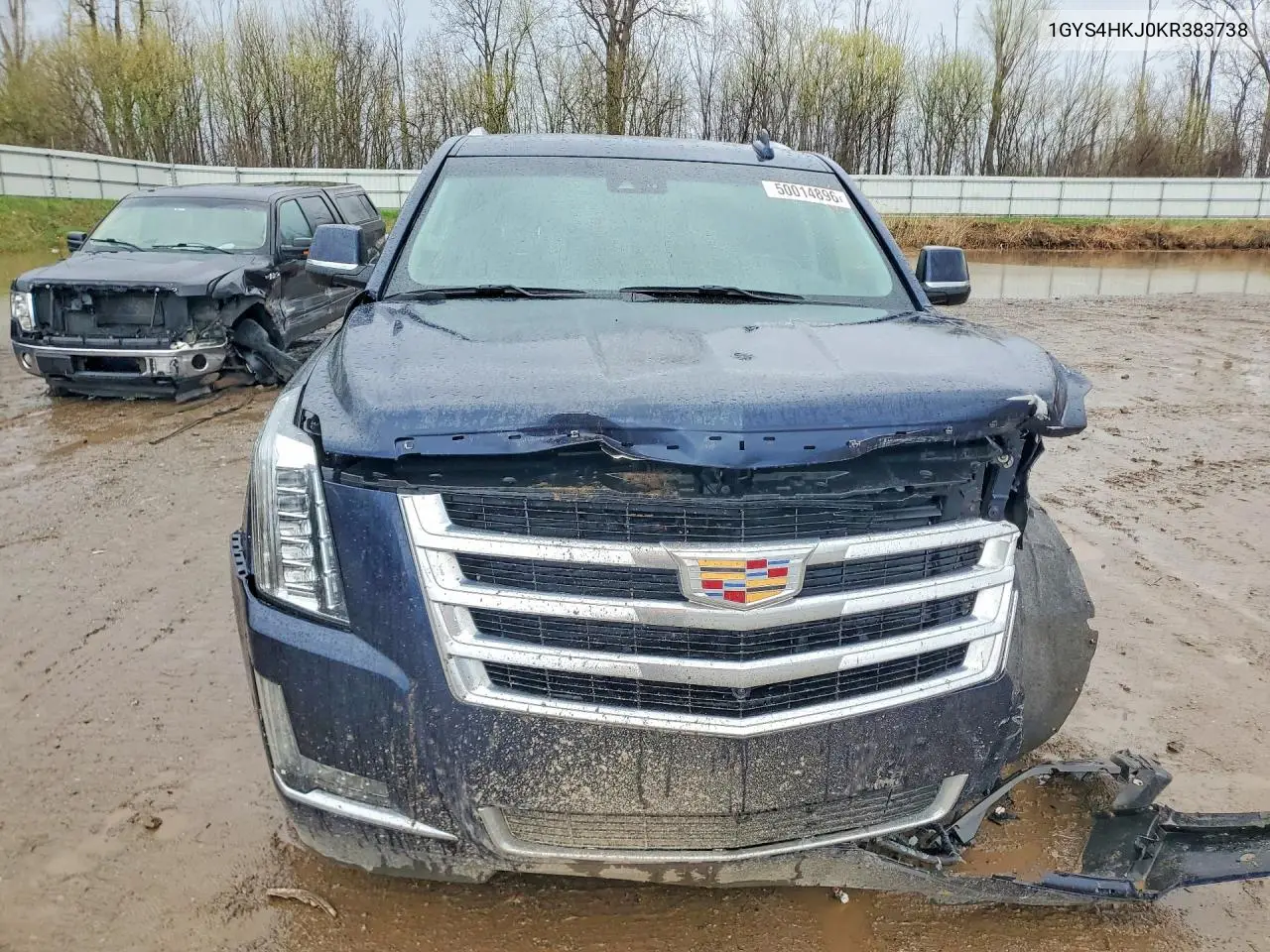 2019 Cadillac Escalade Esv Luxury VIN: 1GYS4HKJ0KR383738 Lot: 50014896