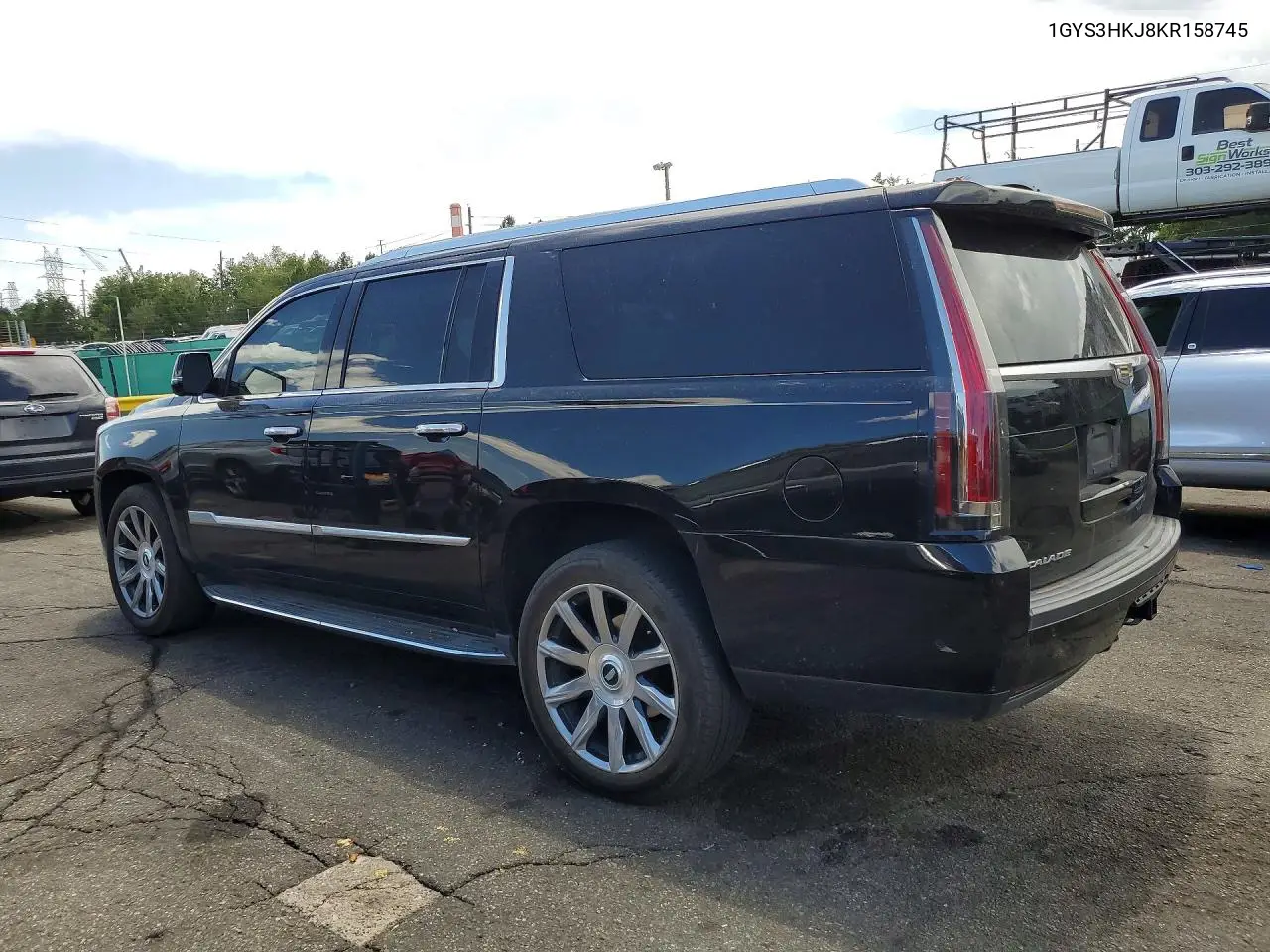 2019 Cadillac Escalade Esv Luxury VIN: 1GYS3HKJ8KR158745 Lot: 59331726