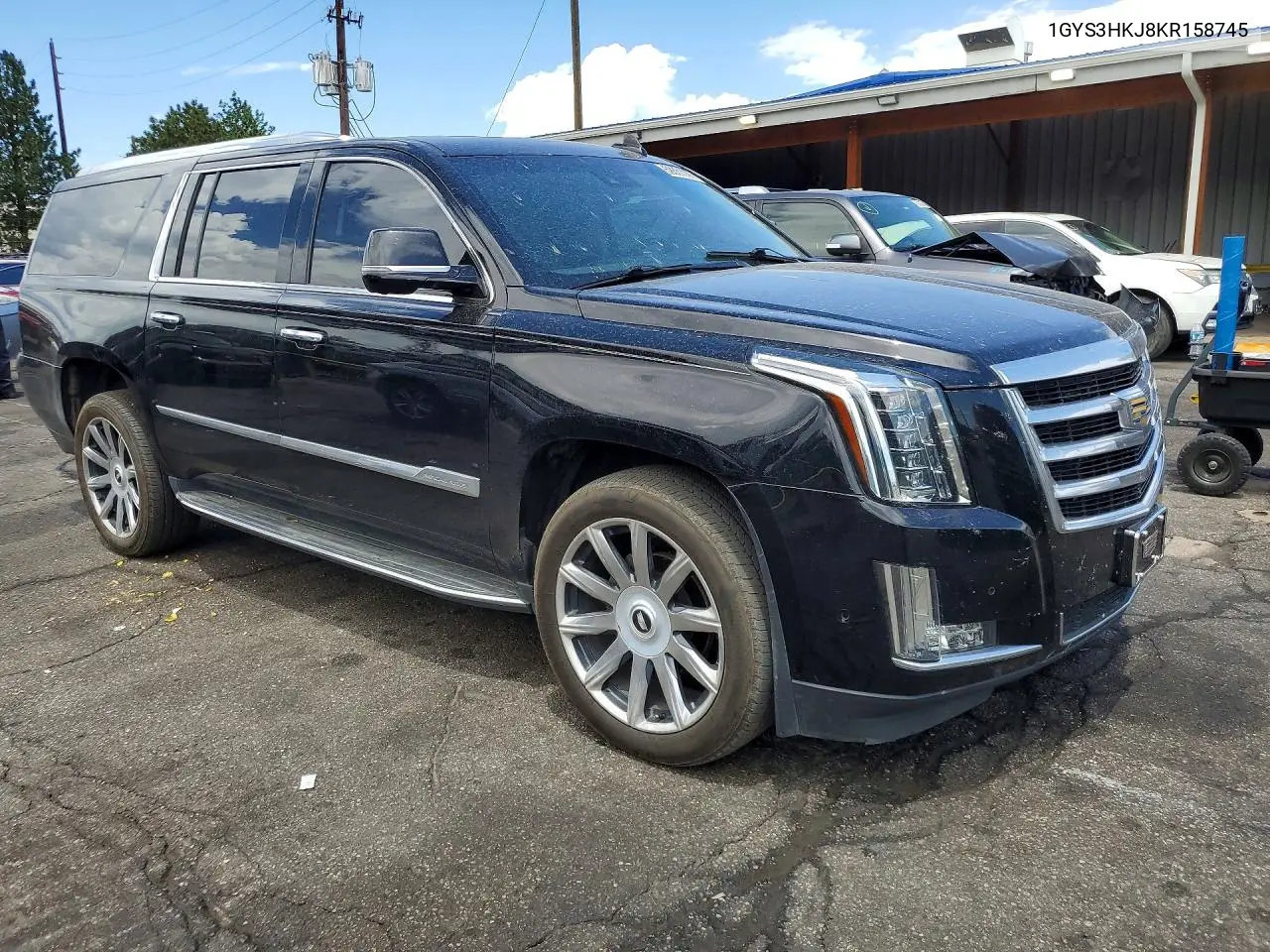 2019 Cadillac Escalade Esv Luxury VIN: 1GYS3HKJ8KR158745 Lot: 59331726