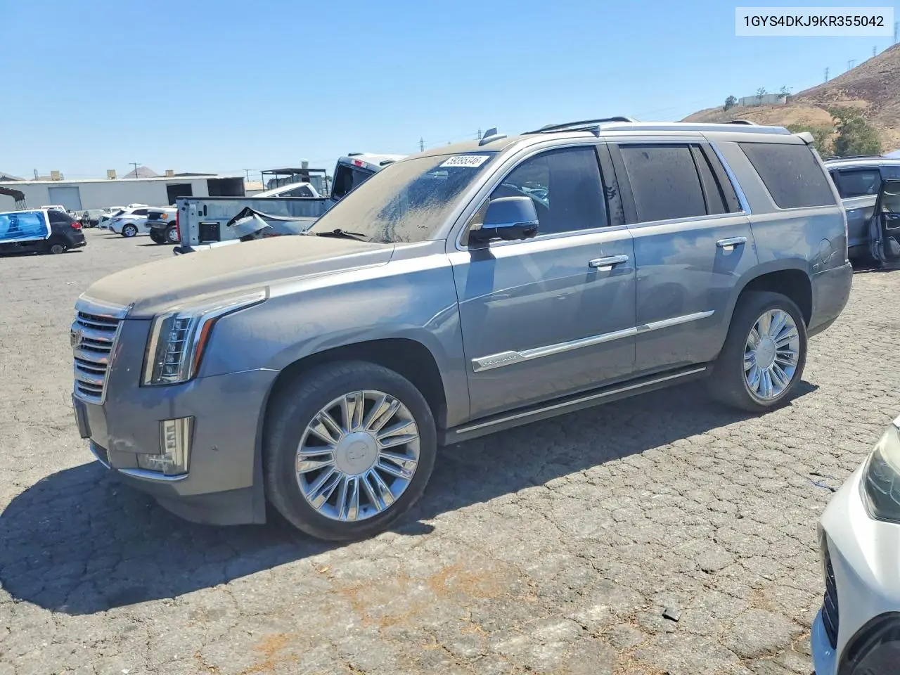 2019 Cadillac Escalade Platinum VIN: 1GYS4DKJ9KR355042 Lot: 59395346