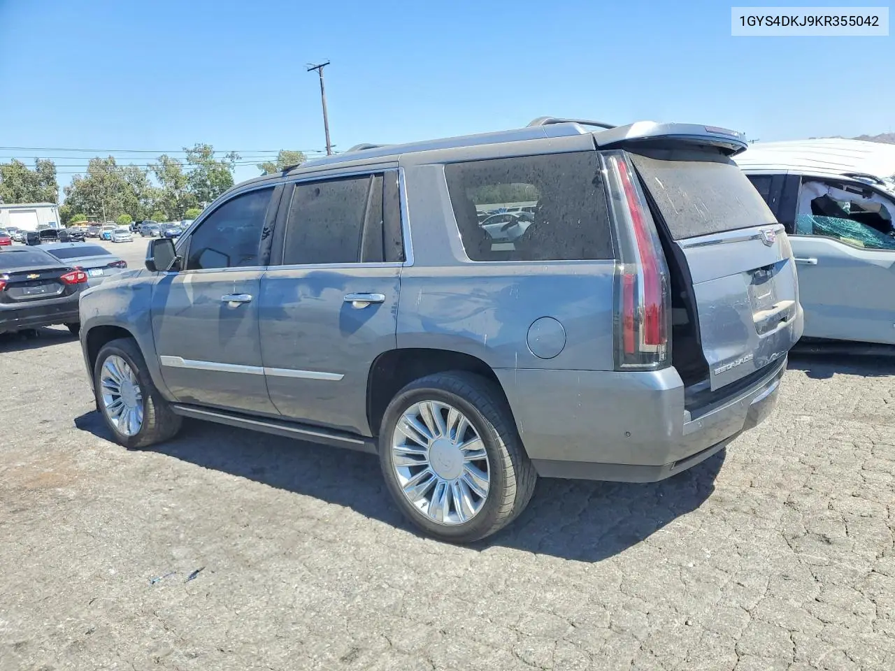 2019 Cadillac Escalade Platinum VIN: 1GYS4DKJ9KR355042 Lot: 59395346