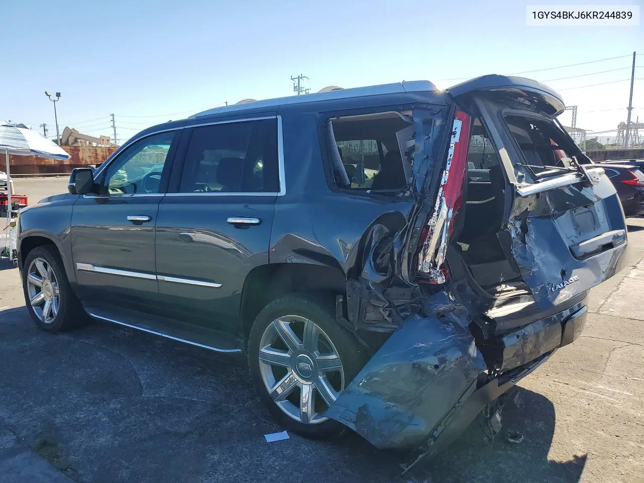 2019 Cadillac Escalade Luxury VIN: 1GYS4BKJ6KR244839 Lot: 59896336