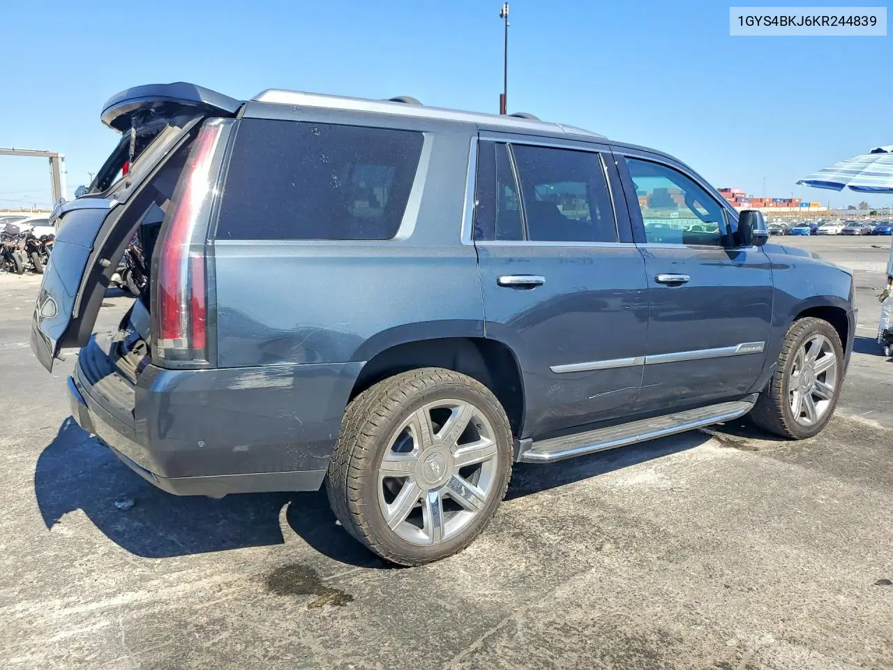 2019 Cadillac Escalade Luxury VIN: 1GYS4BKJ6KR244839 Lot: 59896336