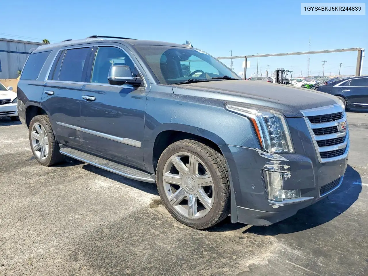 2019 Cadillac Escalade Luxury VIN: 1GYS4BKJ6KR244839 Lot: 59896336