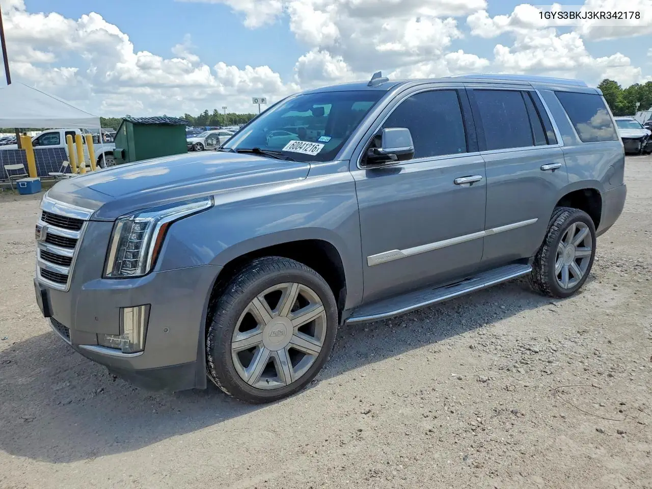 2019 Cadillac Escalade Luxury VIN: 1GYS3BKJ3KR342178 Lot: 60041216