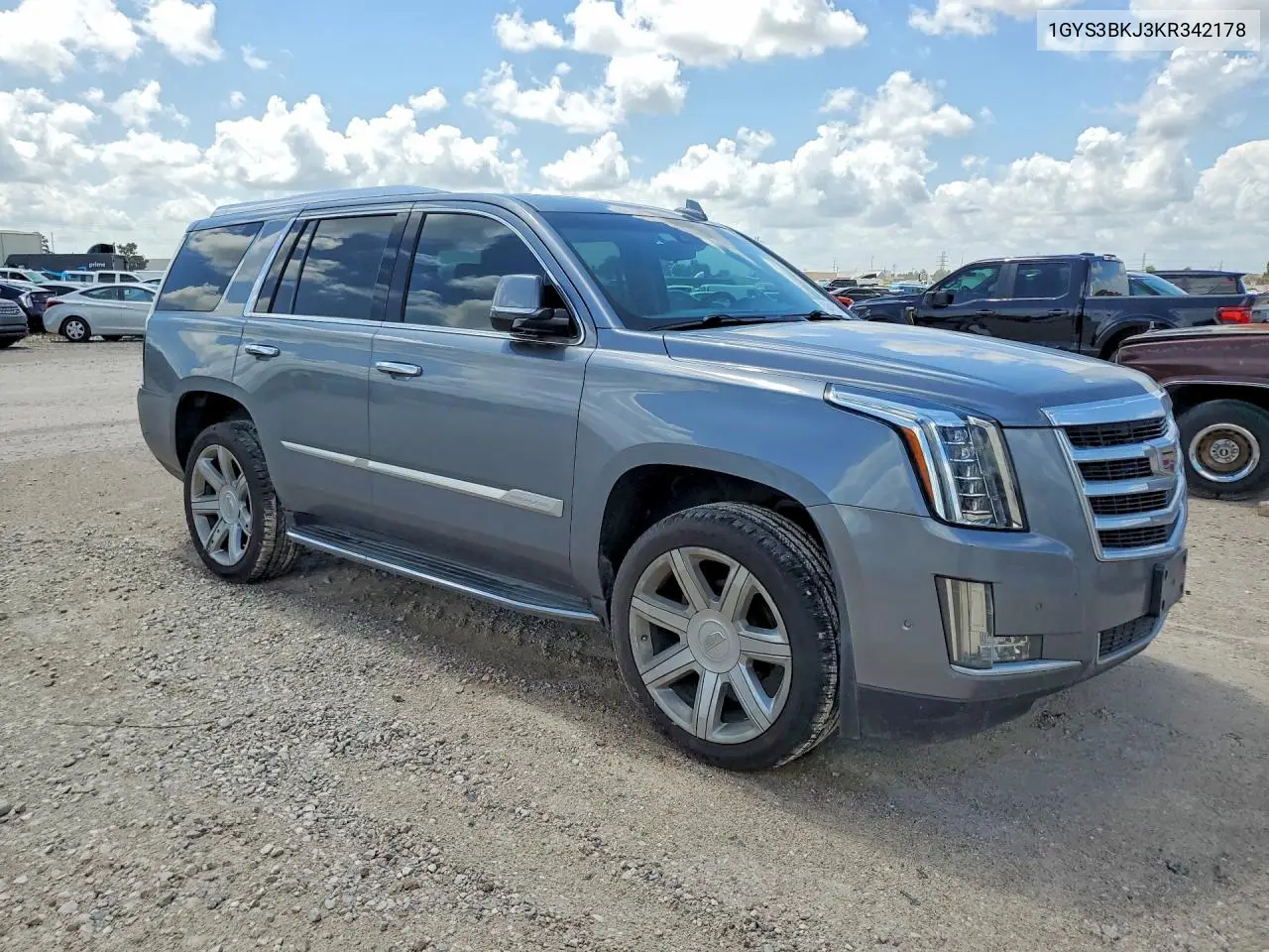 2019 Cadillac Escalade Luxury VIN: 1GYS3BKJ3KR342178 Lot: 60041216