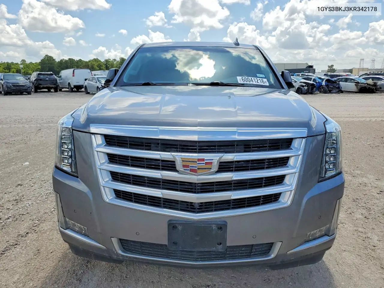 2019 Cadillac Escalade Luxury VIN: 1GYS3BKJ3KR342178 Lot: 60041216