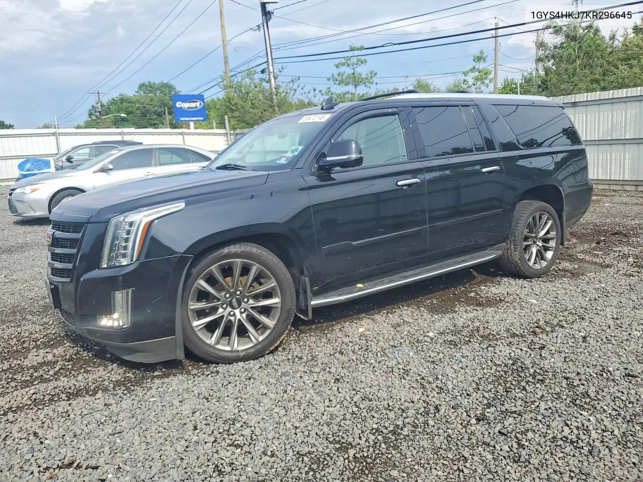 2019 Cadillac Escalade Esv Luxury VIN: 1GYS4HKJ7KR296645 Lot: 60470146