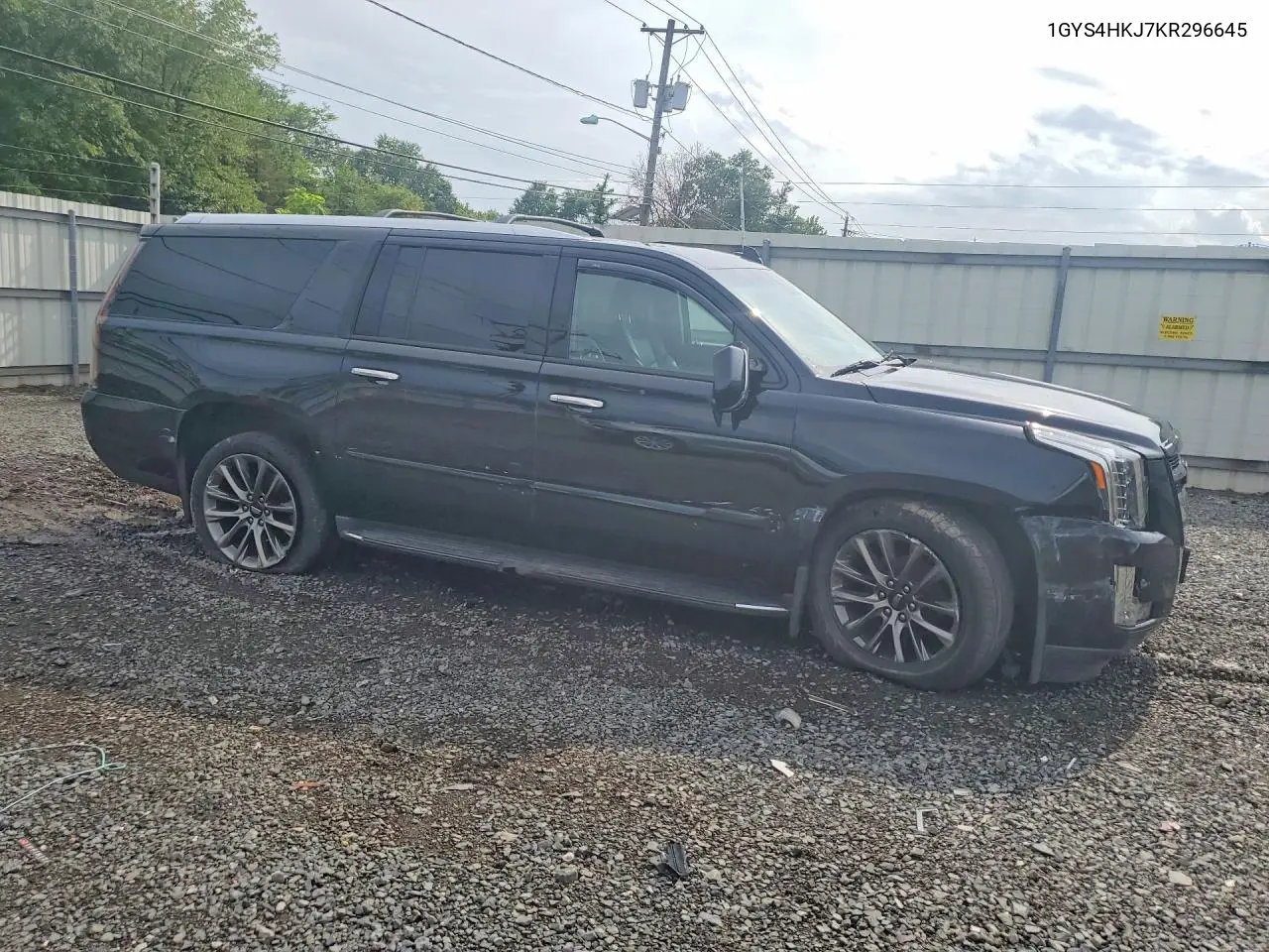 2019 Cadillac Escalade Esv Luxury VIN: 1GYS4HKJ7KR296645 Lot: 60470146
