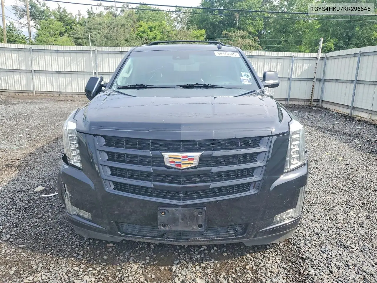 2019 Cadillac Escalade Esv Luxury VIN: 1GYS4HKJ7KR296645 Lot: 60470146