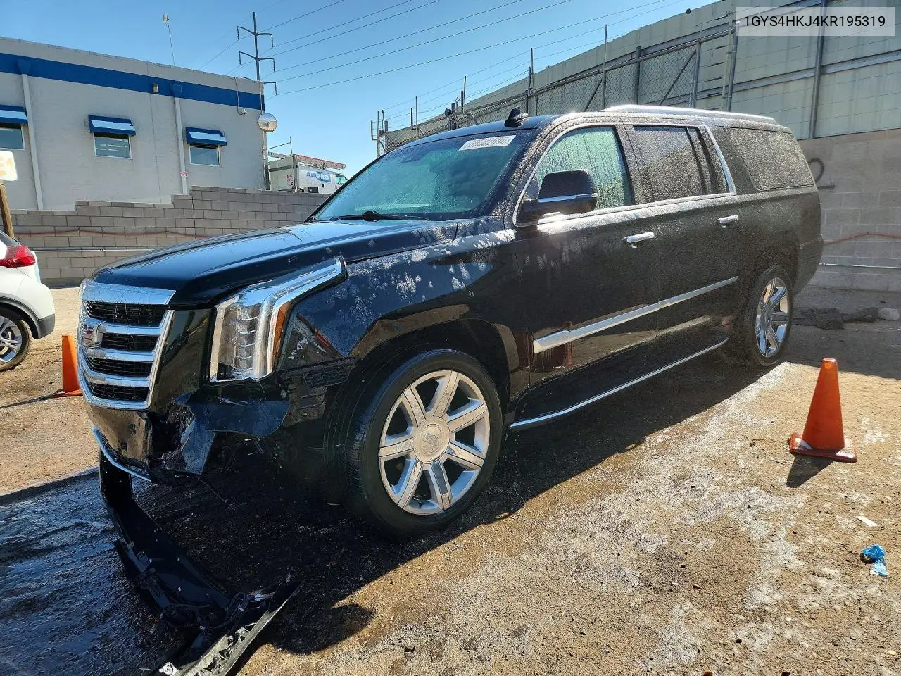 2019 Cadillac Escalade Esv Luxury VIN: 1GYS4HKJ4KR195319 Lot: 60582696